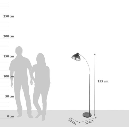 Globo Podna lampa E27 40W Anita Slike