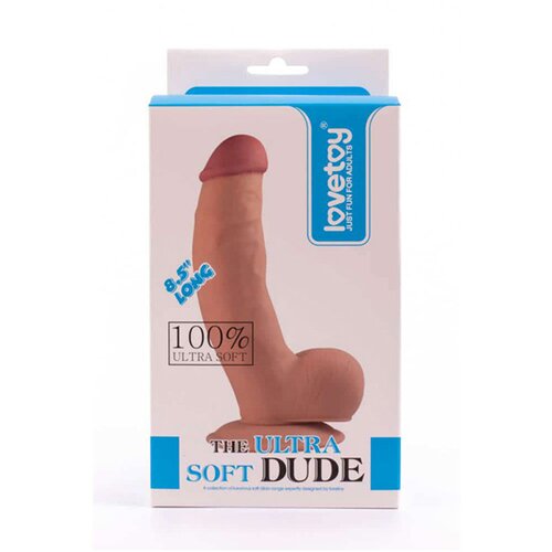 Lovetoy Ultra Soft realistični mekani silikonski dildo LVTOY00111 Slike