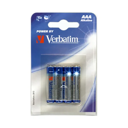 Baterija VERBATIM,1,5V AAA 4/1,ALKALNA 049920,LR-03