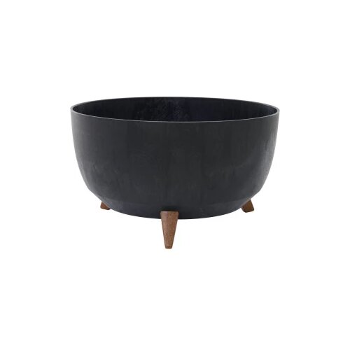 Siena Garden OSLO STONE LA882-71 posuda za biljke polipropilen betonska optika boja, crna Cijene