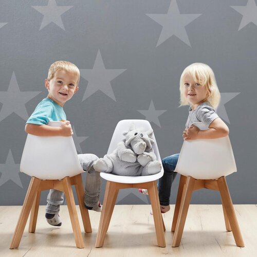 Bessagi Kids Otroški Stol Tibby, Bela Cene