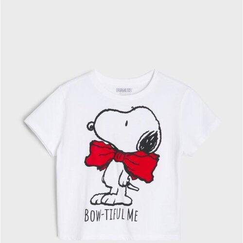 Sinsay Pamučna majica s printom Snoopy Cijene