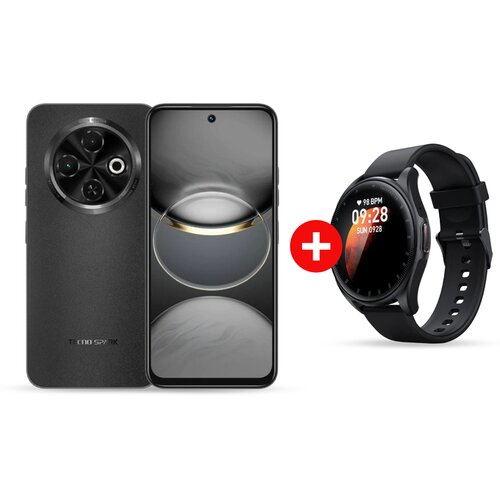 Tecno Mobilni telefon Spark 30C 8/256GB + Pametni sat Watch 3 Cene