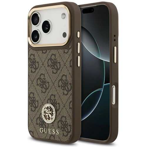 Guess OVITEK 4G S STRASS LOGOM ZA IPHONE 17 PRO MAGSAFE Z BLEŠČICAMI, (5000338006) Cene