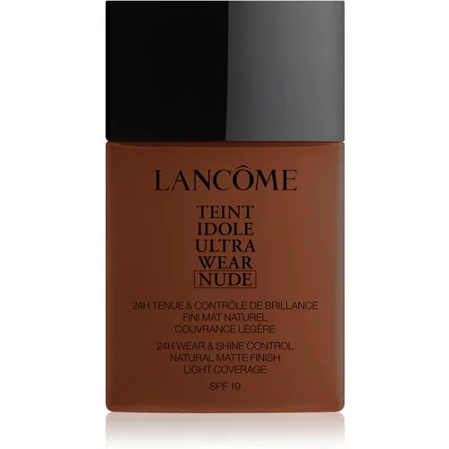 Lancôme Teint Idole Ultra Wear Nude lahka matirajoča podlaga odtenek Brownie 14 40 ml