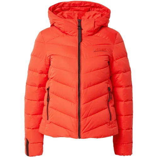 Superdry Prehodna jakna oranžno rdeča / črna
