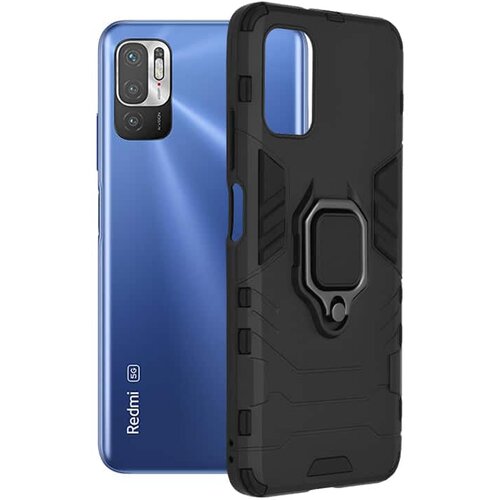 Techsuit Silicone Shield - Xiaomi Redmi Note 10 5G / Poco M3 Pro 5G - črna Cene