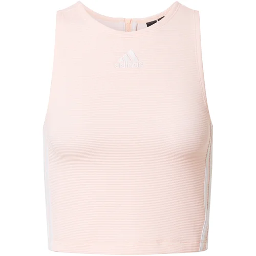 ADIDAS SPORTSWEAR Športni top roza / bela