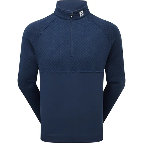 Footjoy Jacquard Thermal Navy M Majica dugih rukava