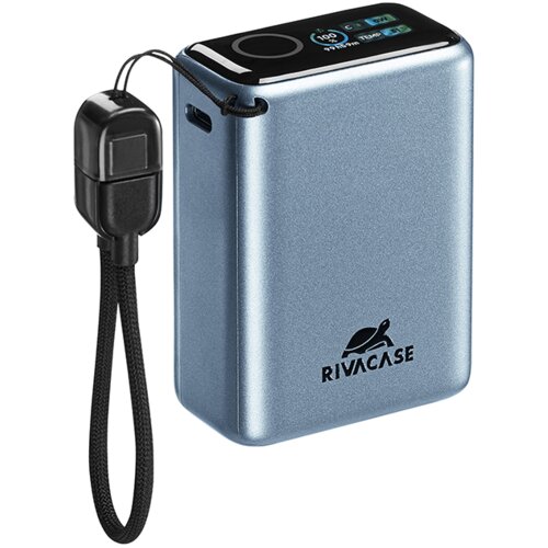 Riva Case VA1031 Power Bank 10.000 mAh PD 40 W s TFT-zaslonom - temno siv Cene