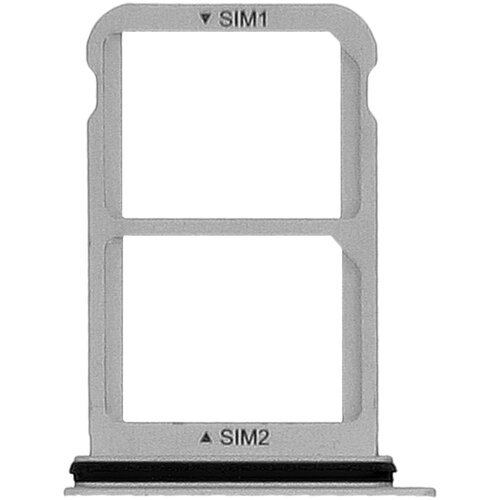 AVIZAR Nadomestni pladenj za dvojno kartico Nano SIM - kovinsko temno siva str. Huawei P20, (20886352) Slike