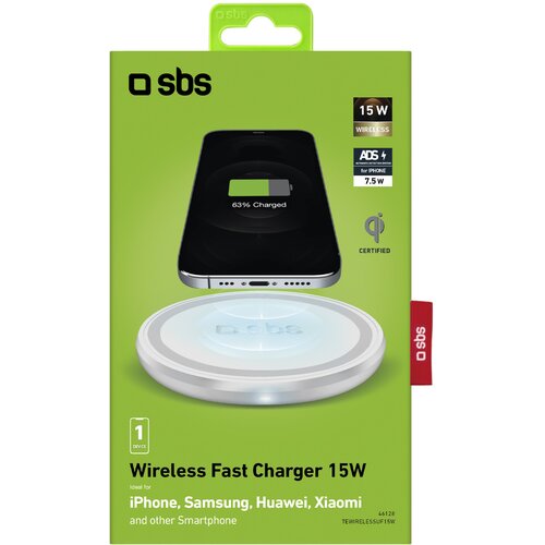 Sbs Wireless Fast Charger 15W Cene