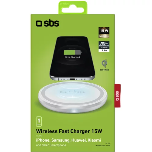 Sbs Wireless Fast Charger 15W
