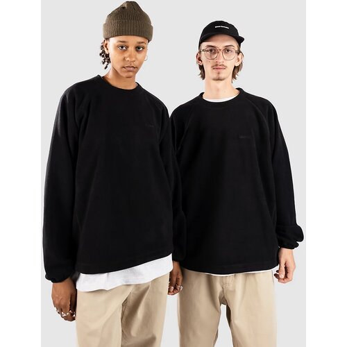 Gramicci Thermal Fleece Crew Pulover black Cene