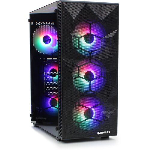 Raidmax Vector V151 kući&amp;scaron;te sa 650 W napajanjem i 4 RGB ventilatora Slike