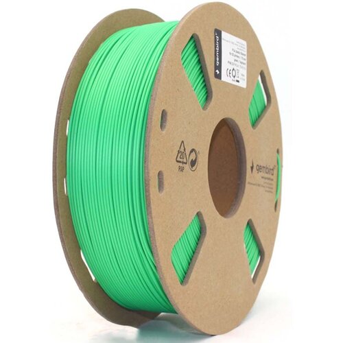 Gembird PLA filament for 3D printer, Green 1.75 mm, 1 kg Cene