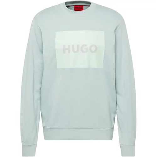 Hugo Sweater majica 'Duragol' tirkiz / pastelno zelena