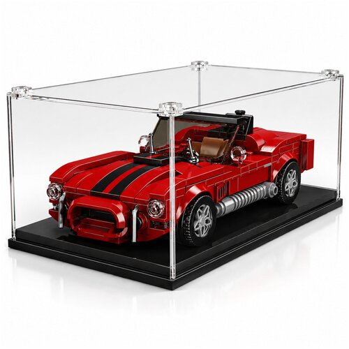  Construction Bricks Classic Car S.Cobra Red Display Case 391 pcs. Slike
