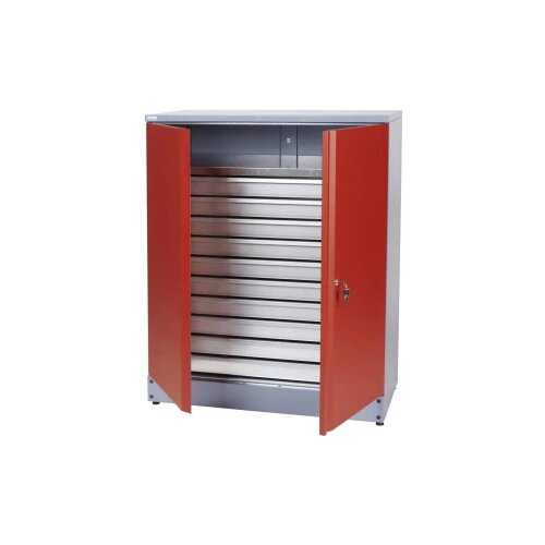 KÜPPER 70692 visoki ormar za alat (&Scaron; x V x D) 91 x 110 x 45 cm crvena, srebrna Cijene