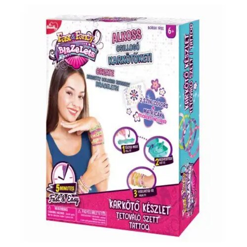 Flair Toys Izdelovalec zapestnic Fast &amp, Fancy - komplet za tetovaže Cene