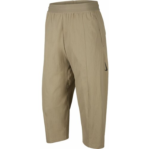 Nike muške pantalone za fitnes YOGA DRI-FIT CROPPED PANTS braon DD2118 Slike