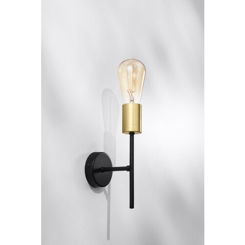 Candellux crespilo zidna lampa crna 1X40W E27 Slike