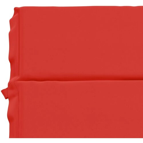  Jastučić za ležaljku GEMERT 100% poliester Crvena - Crvena 200 x 70 x 3 cm Poliester Slike