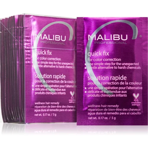 Malibu C Quick Fix regeneracijska in čistilna kura za lase 12x5 g