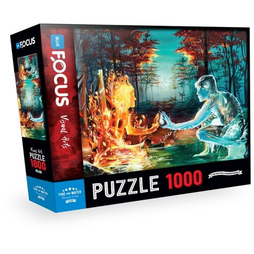 Blue Focus puzzle vatra i voda – 1.000 delova Cene