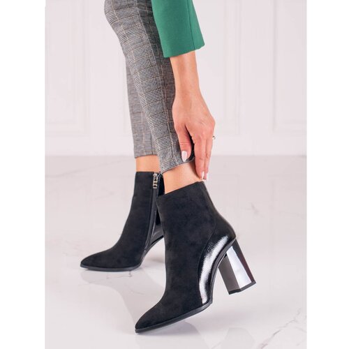 SHELOVET Women&amp;#039;s ankle boots on a high post Slike