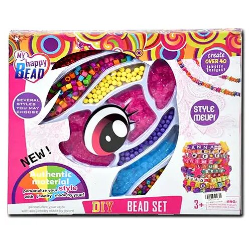 Magic Toys my happy bead komplet biserov za izdelavo nakita poni Cene