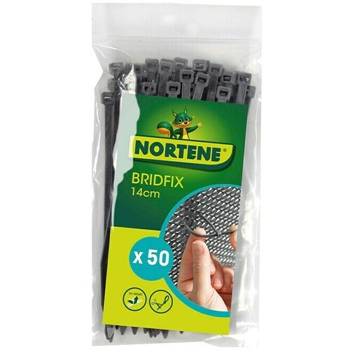 Nortene Vezice Bridfix (PVC, sive, 50 kos) Cene