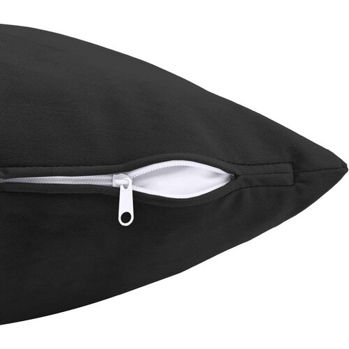  Presvlaka za jastuk 6 pcs HEERLEN Crna 50 x 50 cm Bar&amp;scaron;un Slike