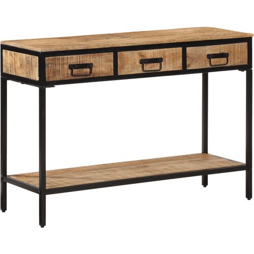 VidaXL Konzolni stol 100 x 35 x 70 cm od masivnog grubog drva manga Slike