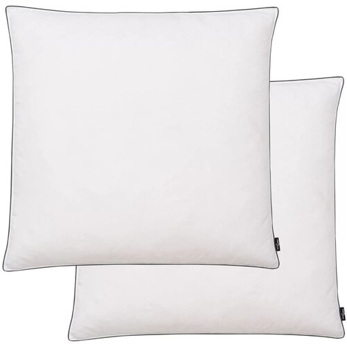 vidaXL Vzglavnik 2 kosa s polnilom iz puha/perja 80x80 cm bele barve Cene