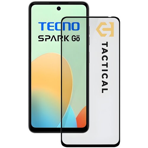 TACTICAL Glass Shield 5D staklo za Tecno Spark GO 2024 - Crna KP30838 Slike