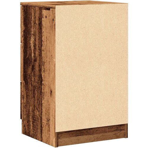  Noćni ormarići 2 kom Staro drvo 40x36x65 cm Konstruirano drvo Slike