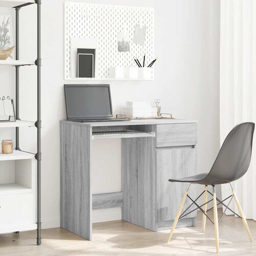  Stol Sivi Sonoma 86x49x76 cm Konstruirano drvo Cijene