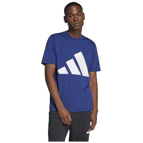 Adidas Majice s kratkimi rokavi T-shirt Essentials Big Logo Marine pisana Cene