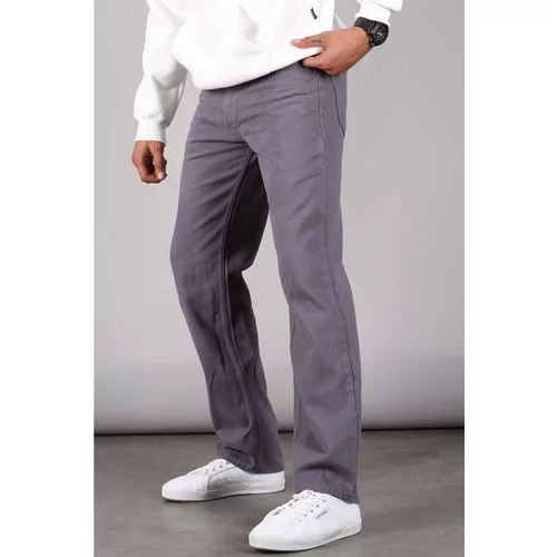 Madmext Jeans - Gray - Straight