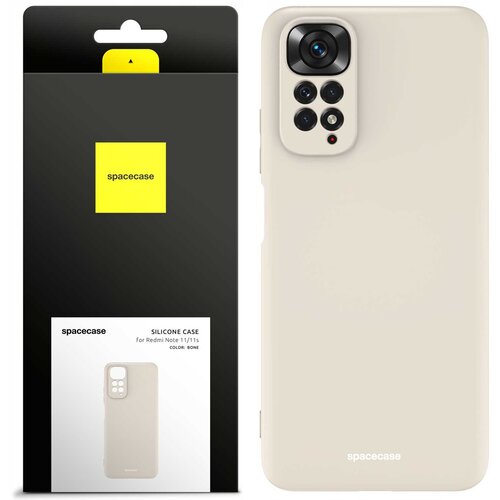 Spacecase SILIKONSKI OVITEK ZA REDMI NOTE 11 11S BONE CASE, (21962543) Cene
