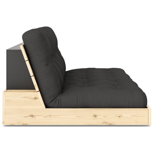 Karup Design Tamno siva sklopiva sofa 196 cm Base &amp;ndash; Slike