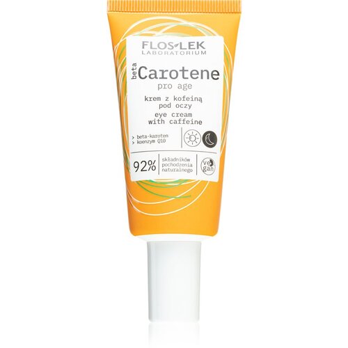 FlosLek Laboratorium Beta Carotene krema protiv podočnjaka i bora s kofeinom 30 ml Cijene