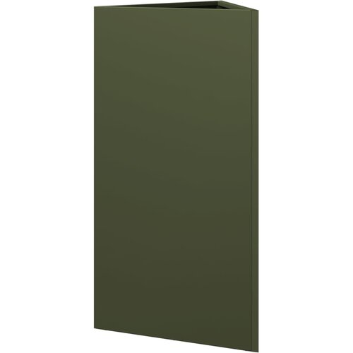  Vrtna sadilice 2kom maslinastozelena 40x34,5x75 cm čelična Slike