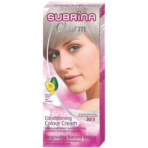 Subrina farba za kosu Charm 30/3 specijalno svetlo cendre plava Cene