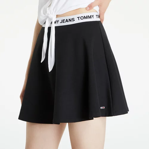 Tommy Hilfiger Tommy Jeans Logo Waistband Fit Mini Circle Skirt