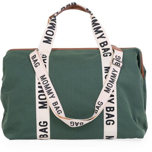Childhome Mommy Bag Canvas Green torba za previjanje 55 x 30 x 40 cm 1 kos Slike