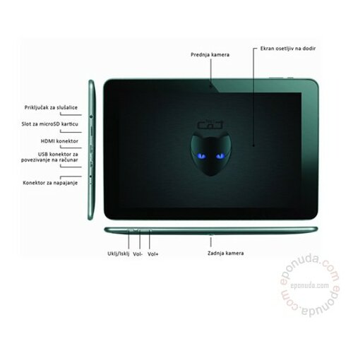 Blueberry NETCAT-M10-BW tablet pc računar Slike