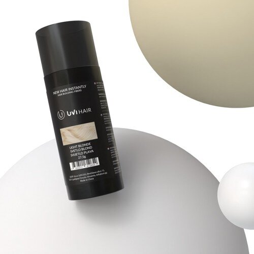 Other UVI Hair lasna vlakna, LIGHT BLONDE / Svetlo blond (veliki 27.5 g, do 50 nanosov) Slike