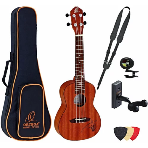 Ortega RU5MM Deluxe SET Koncertni ukulele Natural